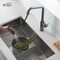 Kibi Macon Single Handle Pull Down Kitchen Sink Faucet with Soap Dispenser C-KKF2007TT-KSD100TT - alternate 8